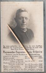 Bidprentje Priester Belpaire, Verzenden, Bidprentje
