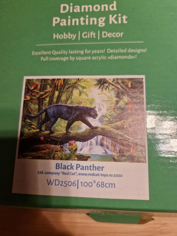 Diamond Painting Kit, merk Wizard. ., Hobby en Vrije tijd, Knutselen, Nieuw, Ophalen