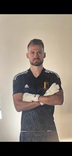 Gehandtekende Pancarte Simon Mignolet Rode Duivels