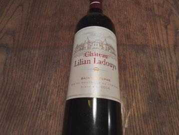 4x Bordeaux Lilian-Ladouys St Estephe 2016, Ophalen of Verzenden, Zo goed als nieuw