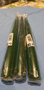 kaarsen Gies nieuw conische vorm 3 stuks groen, Enlèvement ou Envoi, Vert, Bougie, Autres matériaux