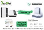 Sunket 10 kW batterij/5 kW Growatt-omvormer, Doe-het-zelf en Bouw, Zonnepanelen en Toebehoren, Ophalen of Verzenden, Nieuw