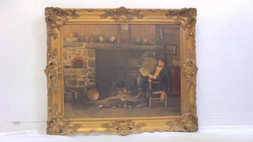 Peinture de W H Lippincott (copie), Antiquités & Art, Art | Peinture | Classique, Enlèvement