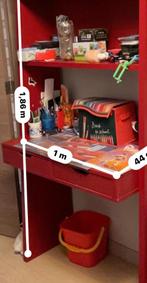 Bureau pour enfants, avec une chaise, un meuble tiroir, Enlèvement, Comme neuf, Bureau
