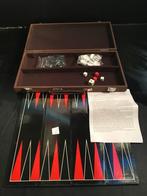 Backgammon koffer 2, Hobby en Vrije tijd, Gezelschapsspellen | Bordspellen, Zo goed als nieuw, Verzenden