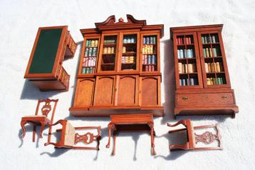 Lot Mini Mundus poppenhuis meubeltjes (schaal 1/12) beschikbaar voor biedingen