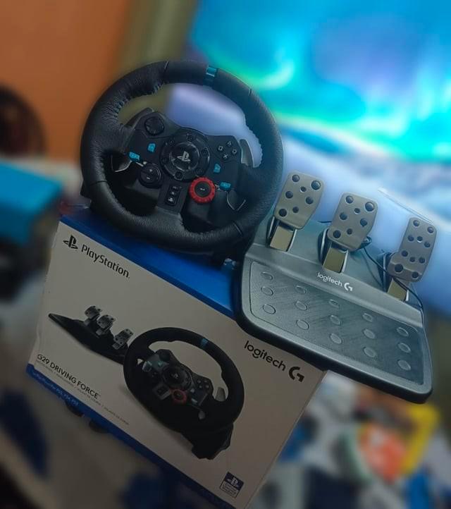 LOGITECH Volant pc G29 Driving Force PS3 / PS4 / PS5, Consoles de jeu & Jeux vidéo, Consoles de jeu | Sony Consoles | Accessoires