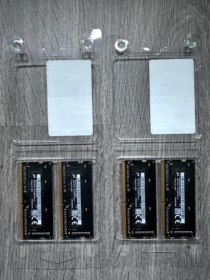 RAM APPLE DDR4 2400 Mhz (2X4GB) 20€ of (4X4GB) - NIEUW -30€, Computers en Software, RAM geheugen, Nieuw, Desktop, 16 GB, DDR4
