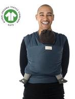 Babylonia - Tricot slen - denim blauw, Kinderen en Baby's, Babydragers en Draagdoeken, Draagdoek, Zo goed als nieuw, Buik, Rug of Zij