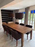 Massief Sheesham houten tafel, Huis en Inrichting, Ophalen, Hout