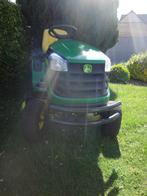 John Deere tractormaaier, Tuin en Terras, Zitmaaiers, Zo goed als nieuw, 90 tot 120 cm, Opvangbak, Ophalen