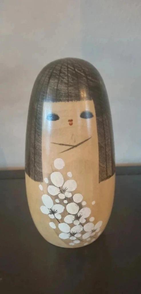 Prachtige Kokeshi van Kato Masami (1925-), Antiek en Kunst, Kunst | Beelden en Houtsnijwerken, Verzenden