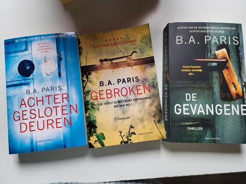 boekenpakket B.A. PAris, Livres, Thrillers, Comme neuf, Enlèvement ou Envoi