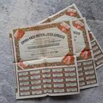 1917 aandelen aan toonder, Postzegels en Munten, Aandelen en Waardepapieren, Ophalen of Verzenden