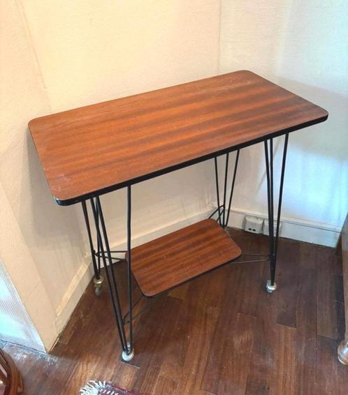 Vintage tv-tafelontwerp 1962 vintage design dressoirconsole, Antiek en Kunst, Kunst | Designobjecten, Ophalen