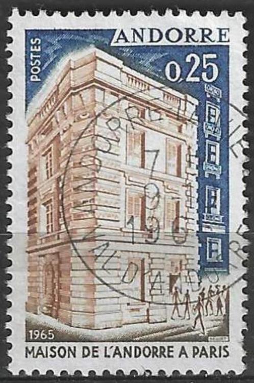 Andorra-Frans 1965 - Yvert 174 - Maison d'Andorre (ST), Postzegels en Munten, Postzegels | Europa | Overig, Gestempeld, Overige landen