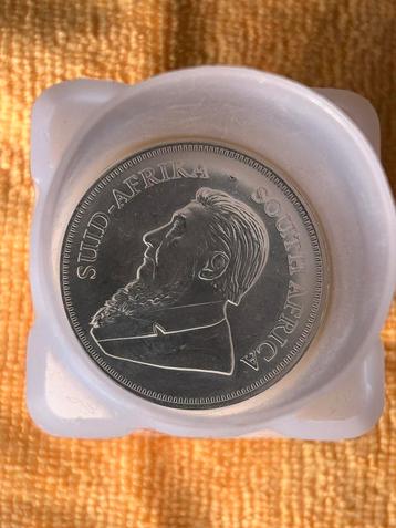 Tube met 16 stuks 1 oz zilveren Krugerrand 2021 beschikbaar voor biedingen