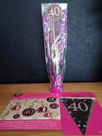 Articles de fête 40 ans, Enlèvement ou Envoi, Comme neuf, Décoration