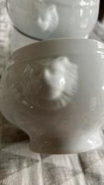 6 soeptassen, Huis en Inrichting, Ophalen, Keramiek, Zo goed als nieuw, Kom(men)