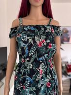 Beautiful tropical summer dress (size S/M), Kleding | Dames, Maat 38/40 (M), Blauw, Yessica, Ophalen of Verzenden