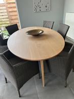 Kunststof rotan stoelen, Huis en Inrichting, Ophalen, Kunststof, Gebruikt, Bruin