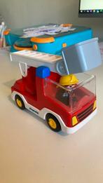 Playmobil 1.2.3. Brandweerauto, Zo goed als nieuw, Ophalen