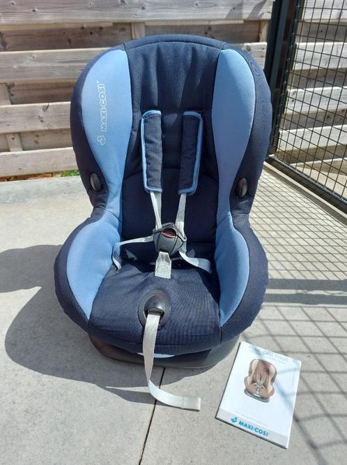 Maxi Cosi Priori blauw, Kinderen en Baby's, Autostoeltjes, Zo goed als nieuw, Maxi-Cosi, 9 t/m 18 kg, Autogordel, Verstelbare rugleuning