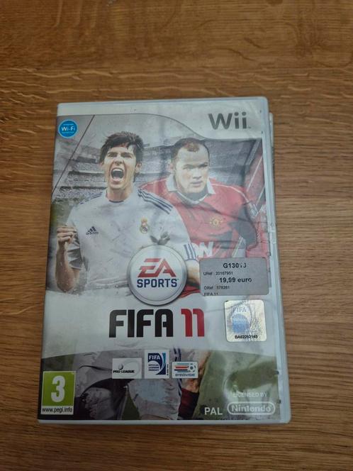 FIFA 11, Wii, Games en Spelcomputers, Games | Nintendo Wii, Zo goed als nieuw, Sport, Vanaf 3 jaar, Ophalen