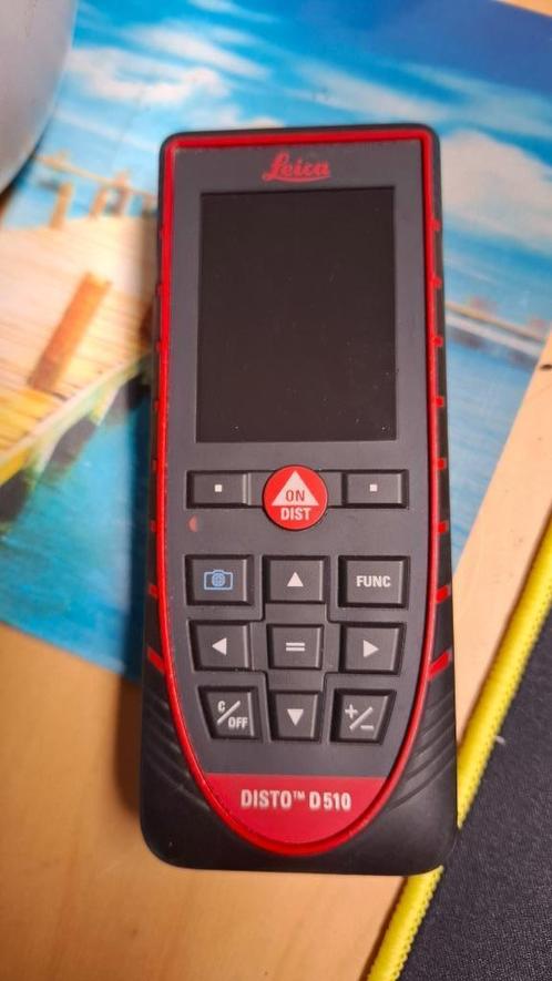 Leica DISTO D510 200m Afstandsmeter met Camera gebruikt, Doe-het-zelf en Bouw, Overige Doe-Het-Zelf en Bouw, Gebruikt, Ophalen of Verzenden