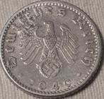 ALLEMAGNE/ALLEMAGNE : Rare 50 REICHSPFENNIG 1940 D KM 96, Envoi, Allemagne, Monnaie en vrac