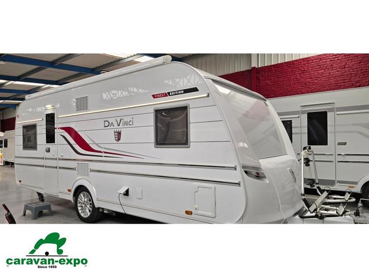 TABBERT Da Vinci 560 TDL Finest E, Caravans en Kamperen, Caravans, Bedrijf, tot en met 4, 1500 - 2000 kg, Tabbert, 6 tot 7 meter