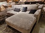Cosy salon in stof grijs NIEUW toonzaalmodel, Huis en Inrichting, Ophalen, Nieuw, Stof