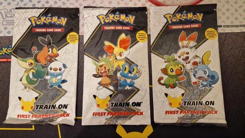 Pokémon FIRST PARTNER PACK (25th anniversary), Hobby & Loisirs créatifs, Jeux de cartes à collectionner | Pokémon, Neuf, Booster
