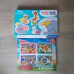 Disney puzzels met verschillende puzzels (amper gemaakt), Enlèvement ou Envoi, 10 à 50 pièces, Comme neuf, 2 à 4 ans