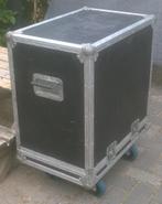 Flightcase / stolpcase op wielen, 62 x 40 x 57 cm (intern), Musique & Instruments, Boîtiers & Valises, Enlèvement ou Envoi, Utilisé