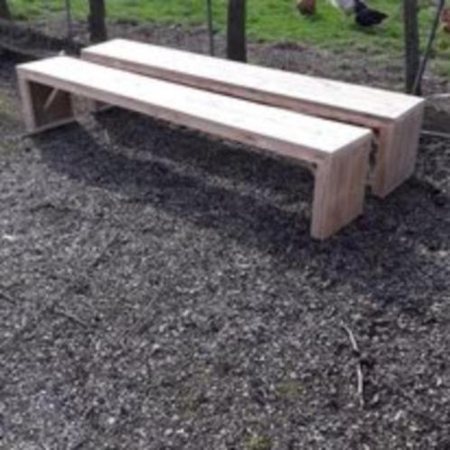 Steigerhouten bank op maat., Tuin en Terras, Tuinbanken, Nieuw, Ophalen