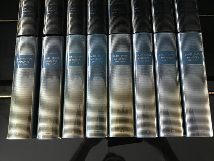 Saint-Simon - Mémoires 8 Tomes - La Pléiade, Boeken, Overige Boeken, Nieuw, Ophalen of Verzenden