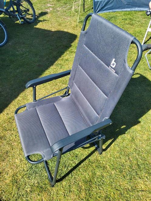 Bo-camp klapstoelen 2 stuks comfort air xxl mesh, Caravans en Kamperen, Kampeermeubelen, Zo goed als nieuw, Campingstoel, Ophalen