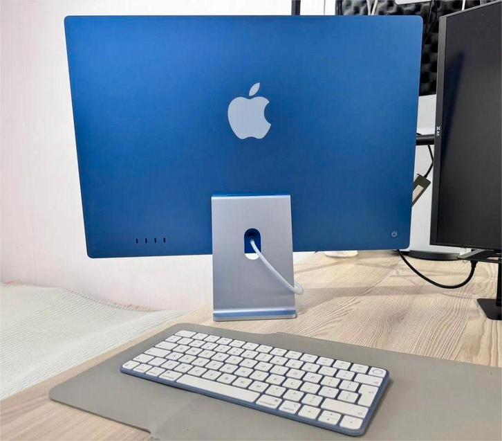 Apple iMac M4 mwuu3 24 M4 Retina 4K (10/10/16/256), Informatique & Logiciels, Apple Desktops, Utilisé, iMac, 16 GB, Enlèvement ou Envoi