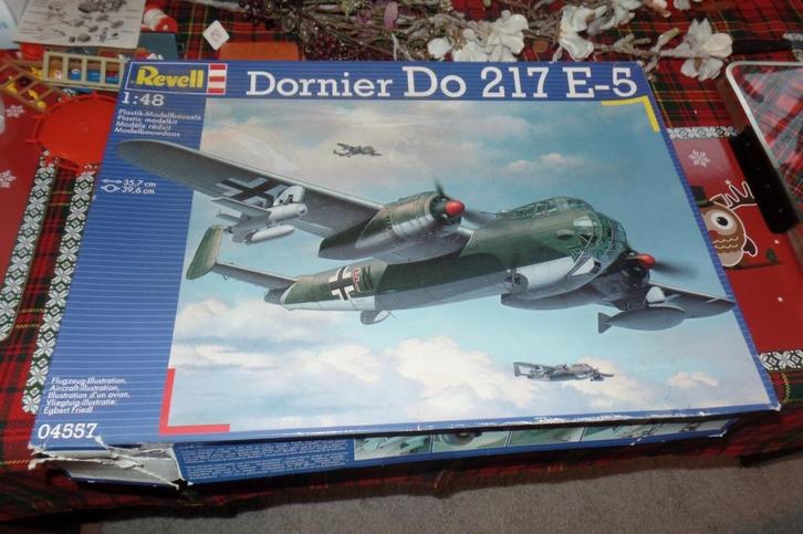 Revell Dornier DO 217 E-5 -- 1:48, Hobby en Vrije tijd, Modelbouw | Vliegtuigen en Helikopters, Zo goed als nieuw, Vliegtuig, Groter dan 1:72