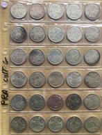 ZILVER LOT : 30 x 50fr Mercurius mix , Belgie, Postzegels en Munten, Ophalen of Verzenden, België, Setje, Zilver