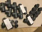 Pvc hulpstukken, Doe-het-zelf en Bouw, Buizen en Afvoer, Ophalen of Verzenden, Nieuw, PVC, Bochten