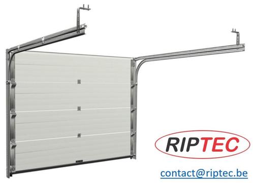 Vente en stock de portes de garage sectionnelles, Bricolage & Construction, Fenêtres & Moustiquaires, Neuf, Porte de garage, 200 à 215 cm