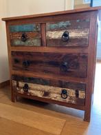 Houten ladekast, Huis en Inrichting, Kasten | Ladekasten, Ophalen, Zo goed als nieuw