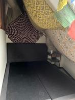 Bedframe + 2 enkele matrassen, Huis en Inrichting, Ophalen, Gebruikt, Tweepersoons, 180 cm