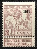 1911. CARITAS 2c.+2c. Montald. MNH.Voir photos, Gomme originale, Art, Neuf, Enlèvement ou Envoi