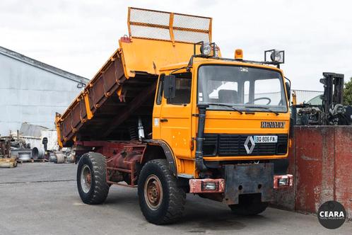 Renault 110.150 4x4 benne 112000 km camion commune, Auto's, Vrachtwagens, Bedrijf, Te koop, 4x4, Renault, Diesel, Vierwielaandrijving