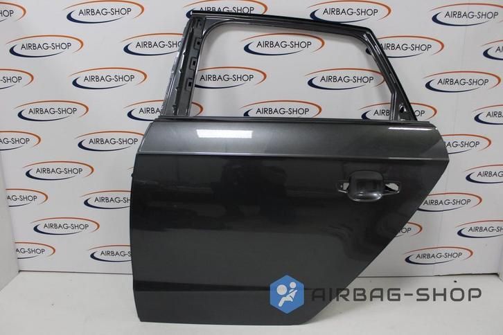 Audi A3 8V Portier Links Achter Deur LX7L Manhattangrijs, Auto-onderdelen, Carrosserie, Deur, Audi, Achter, Links, Nieuw, Ophalen of Verzenden