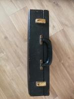 Lederen antieken aktetas. Vintage., Handtassen en Accessoires, Koffers, Ophalen, Gebruikt