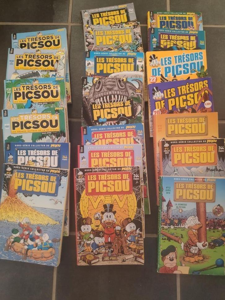 Les trésors de Picsou Lot de 20+2, Livres, BD, Utilisé, Plusieurs BD, Enlèvement